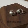 Shi Jia Pearl S925 Prata Agulha febre Mesma Zircônia Ouro Uva Roxo Rosa Austrália Branco Realmente Muitos Orelha de Cânhamo Unhas