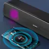 Audio de Computadora Escritorio Hogar Bluetooth Altavoz Pequeño Portátil USB con Cable Multimedia Subwoofer Altavoz de Escritorio