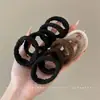 Anillo para Toalla Grueso de Alta Elasticidad, Goma para el Cabello Sin Costuras para Mujeres, Cola de Caballo Alta, Cuerda para el Cabello de Bola, Sin Daño al Cabello, Goma Elástica para el Cabello