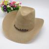 Sombreros de Comercio Exterior Europeos y Americanos, Sombreros de Sol Transpirables para Protección Solar de Verano, Sombreros de Punto, Sombreros de Vaquero Occidental, Sombreros de Hombre con Ala Ancha