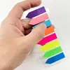 Pestañas Índice Jiuxing para Notas Adhesivas con Regla Transparente, Tarjeta de Respaldo de PP, Marcadores de Página Puntiagudos de Mascota de Color Fluorescente, Notas Adhesivas Reutilizables