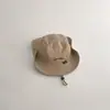 Sombrero Coreano Yipan para Niños Primavera y Verano Nuevo Ins Niños y Niñas Cara Sonriente Sombrero Cubeta Sombrero de Sol para Bebé Sombrero de Pescador