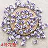 Calcomanía de Corazón de Melocotón Cuentas de Cerámica con Perlas Cuentas de Cerámica Estilo Chino Accesorios Hechos a Mano para DIY Pulsera Accesorios para Collar Material