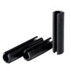 Pin elástico de hierro para cabello negro pasador de chaveta pasador de resorte pasador hueco pasador de eje de posicionamiento GB879