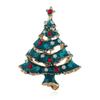 Broche creativo de estilo europeo unisex broche de árbol de Navidad moda aguja para embarazada accesorios de ropa de fiesta para mujer punto transfronterizo