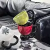 Taza Alta de Cerámica Color Crema para el Hogar, Gran Capacidad, Alto Valor de Color, Taza de Agua para Pareja, Taza de Leche para Desayuno, Taza para Avena