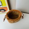 Bolsa de pelúcia infantil atacado fofa desenho animado cartão Pibala capivara bolsa com cordão porta-moedas menina armazenamento bolsa de ombro