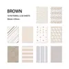 Nuevo Producto Manual de Material Papel 50 Traje de Scrapbook ins Coreano Papel Ligero Base Decorativa Decoración de Manual