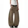 Jeans American Graffiti com Estampa de Perna Larga para Homens e Mulheres Amazon E-commerce Transfronteiriço Calças Longas Pretas Retas Largas Soltas