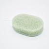 Esponja de konjac oval para lavar o rosto esfoliante algodão facial faixa corda