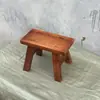 Luz de Pesca Silla Danza Niños Uso Doméstico Taburete Bajo Accesorios para Niñas Madera de Memoria Taburete Pequeño Taburete Bajo