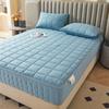 Sombrero de cama de algodón de soja lijado, seis lados completamente envueltos, 360 sin ángulo muerto, funda protectora para colchón, venta al por mayor de fábrica