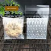 5,5 * 5,5 saco de embalagem de alimentos para panificação saco de biscoito autoadesivo doces pastelaria lanches floco de neve crisp transparente saco autovedante