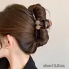 Pasador para el pelo de mujer para la parte trasera de la cabeza 2025 Nuevo Pinza Pinza de Tiburón Grande Pinza para el pelo de Sentido Avanzado Pinza para el pelo Tocado Pasador