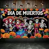 A nova atmosfera de horror do Dia dos Mortos Mexicano é adequada para decorações de celebração internas e externas.