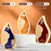 Personalización de Trofeo de Cristal Creativo Madera Maciza Competencia Infantil Medalla de Honor Ceremonia de Premiación de Empleados de Empresa