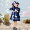 Trajes Étnicos para Crianças Zhuang, Dong, Dai Trajes de Dança para Apresentações de Jardim de Infância na Primavera e Outono em 3 de Março