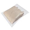 Bolsa de plástico autosellada transparente para ropa, embalaje de ropa, PE, con cremallera, para suéter, lote de 32 x 40 cm
