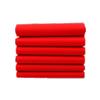 Tela Roja Grande para Ceremonias Budistas, Ceremonias de Inauguración, Bodas y Celebraciones; Tela Roja de Algodón Puro de 90 cm de Ancho, Tela de Algodón Puro Peinado