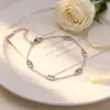 Set de Collar y Pulsera Popular de Nariz de Cerdo Transfronterizo, Estilo Sencillo y Moderno para el Trabajo, Versátil para el Día a Día, Set Exquisito de Gama Alta
