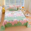 Sábana de una pieza sarga 1.5 m1.8 cama primavera y verano estilo lijado hogar 200x 230 dormitorio individual doble juego de tres piezas