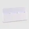 Porta Bolígrafos Magnético Universal Estuche para Bolígrafos para Uso en Enseñanza y Oficina Plástico ABS Papelería Caja de Almacenamiento para Marcadores de Pizarra Caja Multifuncional