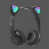 Exclusivamente transfronteriza para auriculares Bluetooth explosivos P47M con orejas de gato, luminosos, plegables, estéreo, venta directa de fábrica