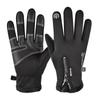 Los Guantes Deportivos de Otoño e Invierno son Repelentes al Agua, Cortavientos, con Forro Polar, Cálidos, Compatibles con Pantalla Táctil, Adecuados para Ciclismo, Pesca, Reparto y Comida para Llevar, para Hombre, Cortavientos y Cálidos