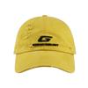 Chapéu Alta Qualidade Rasgado Bordado Boné de Baseball Amarelo Versátil Chapéu de Sol Branco Unissex Boné de Casal