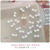 Joias para Unhas Gatinho Preto e Branco Desenho Animado Fofo Estéreo Hello Kitty Doce Cool Unhas Usáveis DIY Decorativas Pequenos Diamantes