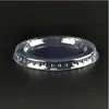 Tampa de copo plástico descartável dupla camada copo de chá com bolhas de leite copo de pudim tampa alta tampa de bola diâmetro 70mm 95mm