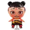 Lindo Modelo de Dibujos Animados Animación Tridimensional La Mente de un Chico Demonio Puesto de Globos de Aire Nacao Globos Decorativos