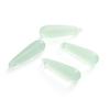 Cuentas de resina imitación jade cuentas largas de gota de agua colgante colgante hecho a mano accesorios DIY aretes pulsera cuentas