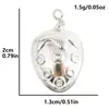 Aço Inoxidável 304 DIY Colar Pulseira Joias Série Frutas de Verão Morango Cereja Uva Pingente Acessórios Pingente