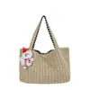 Bolso de Tote Casual para Viajes Diarios 2026 Verano Nueva Moda Bolso de Hombro Sencillo Portátil Bajo el Brazo Bolso de Mano de Gran Capacidad