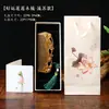 2025 Caja de Regalo Nueva Peine de Sándalo Verde Natural Set de Espejo Regalo para Niñas Estilo Chino Souvenir