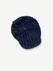 Gorra de Noticias de Mezclilla Vintage Japonesa con Encaje Gorra para Mujer Gorra Rayada Lavada Adelante Gorra de Primavera y Verano Boina Coreana