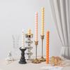 Vela de Aromaterapia Espiral Francesa Estilo Ins Bola Redonda Vela Torcida com Fio Atmosfera Retrô Francesa Decoração de Mesa