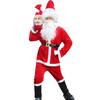 Disfraz de Papá Noel Barba Blanca Cabello Blanco Barba de Abuelo Peluca Accesorios de Disfraz