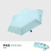 Mini Paraguas Portátil de Sombrilla para Mujer, Doble Uso para Sol y Lluvia, Protección UV, Paraguas Compacto Plegable de Bolsillo Cápsula