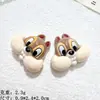 Accesorios de Resina Oso Fresa de Dibujos Animados Gato Cafetero Pegamento de Crema DIY Pasador Joyería Imán para Nevera Llavero Paquete de Materiales