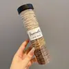 Gomas Elásticas Coreanas de Verano de Alta Elasticidad para Mujer, Bandas de Goma Duraderas, Cuerdas para el Cabello Sin Costuras, Diademas de Gama Alta