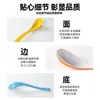 Cuchara de melamina A8, cuchara para sopa resistente a altas temperaturas, cuchara de plástico imitación porcelana para sopa picante, cuchara especial para restaurantes de comida rápida, uso comercial