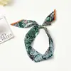 Pañuelo de Seda Pequeño Largo Estrecho Corto para Mujer, Estilo Francés Retro, Primavera y Otoño, Cinta para Atar Bolsos, Diadema, Decoración de Serpentina, Pañuelo Delgado