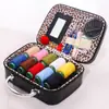 Traje de aguja e hilo para traje de acompañante de boda de matrimonio kit de costura portátil grande multifuncional caja de costura de alta calidad para el hogar
