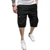 Pantalones Cortos de Trabajo para Hombre de Comercio Exterior Transfronterizo, Estilo Europeo y Americano, Verano Rectos de Corte Holgado, Multibolsillos, Secado Rápido, Casual, Venta al por Mayor