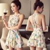 Nuevo Vestido de una Pieza, Bóxer, Espalda Descubierta, Moderno y Sexy, Cubre Vientre, Traje de Baño Conservador para Aguas Termales, Aspecto Adelgazante, Traje de Baño Fresco para Mujer