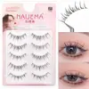 Pestañas Postizas Enteras Naimei de Una Pieza con Tallo Duro Tallo Transparente Estilo Natural COS Maquillaje Tailandés Pequeño Demonio Principiante Diario
