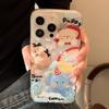 Funda para Teléfono Móvil Graffiti Dibujos Animados Elefante Soporte Manzana 18 17 Polvo de Brillo Iphone15Promax Adecuado para 11 Original 12
