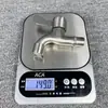 Grifo para Lavadora Espesado de Acero Inoxidable al por Mayor de Fábrica, Grifo para Fregadero de Trapeador Extendido con Núcleo de Cobre, Apertura Rápida de 4 Puntos